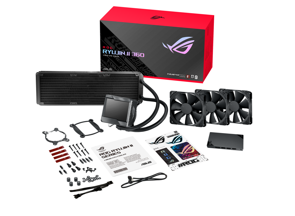 All-in-One CPU-Wasserkühlung ROG RYUJIN II 360| ASUS Deutschland