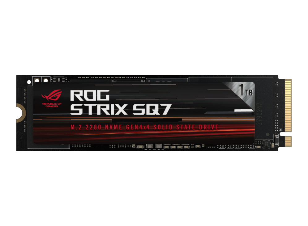 ROG Strix SQ7 Gen4 SSD 1TB front view