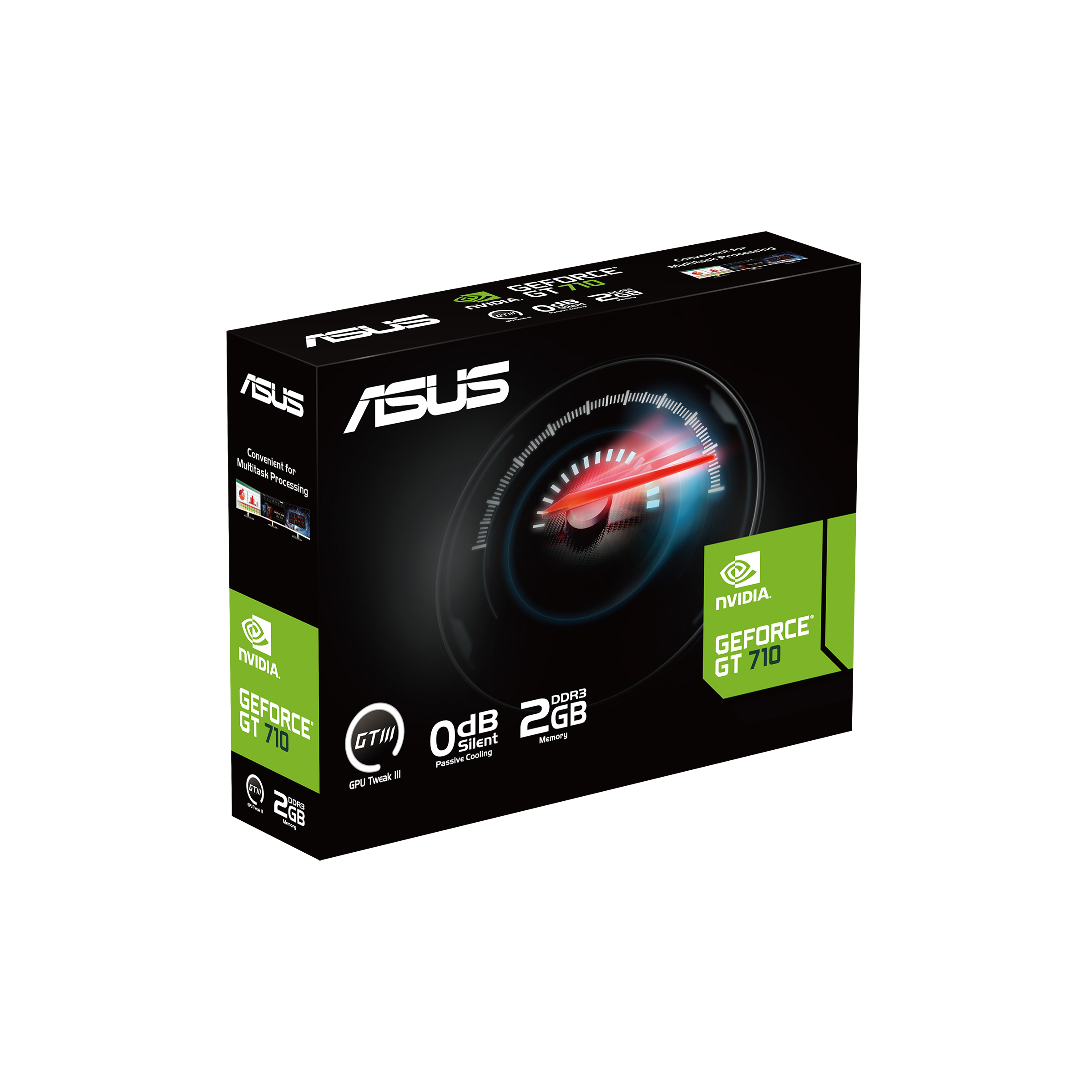 710-1-SL ASUS 1GB Nvidia GeForce GT 710 DDR3 64-Bit VGA/ Dual Link