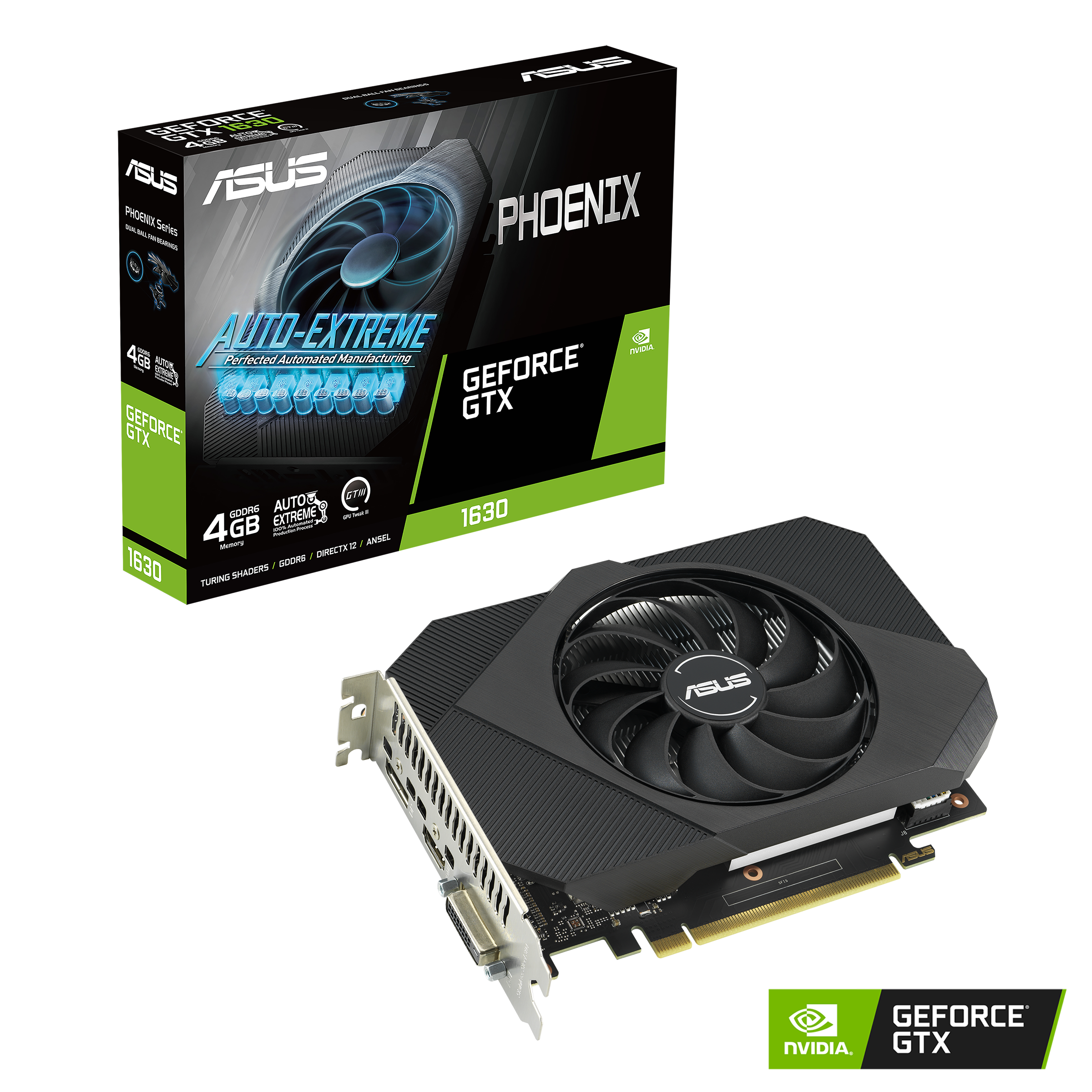 ASUS Phoenix GeForce® GTX 1630 4GB GDDR6 | Graphics Card | ASUS Global