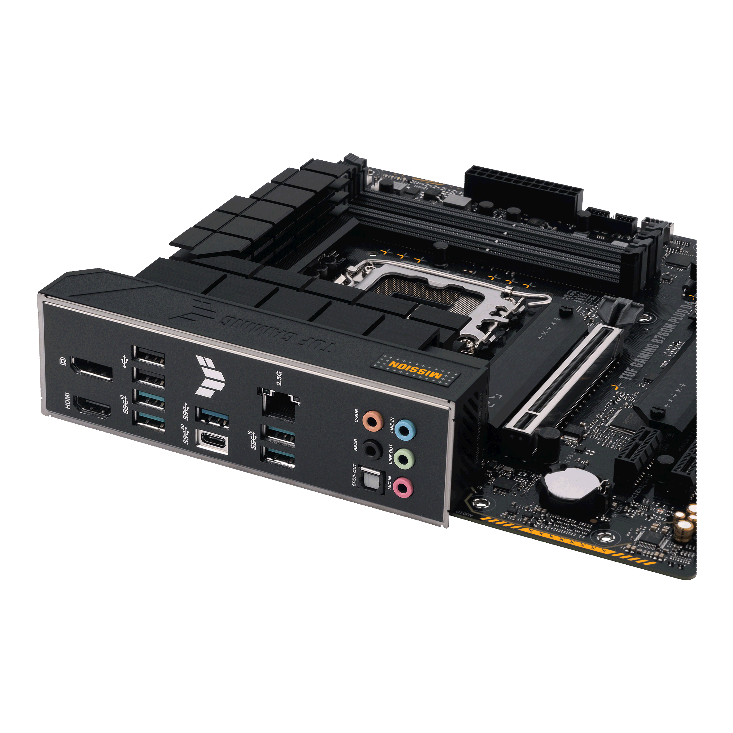 ASUS TUF GAMING B760M-PLUS D4 LGA1700マザボ箱から出さずにそのままです