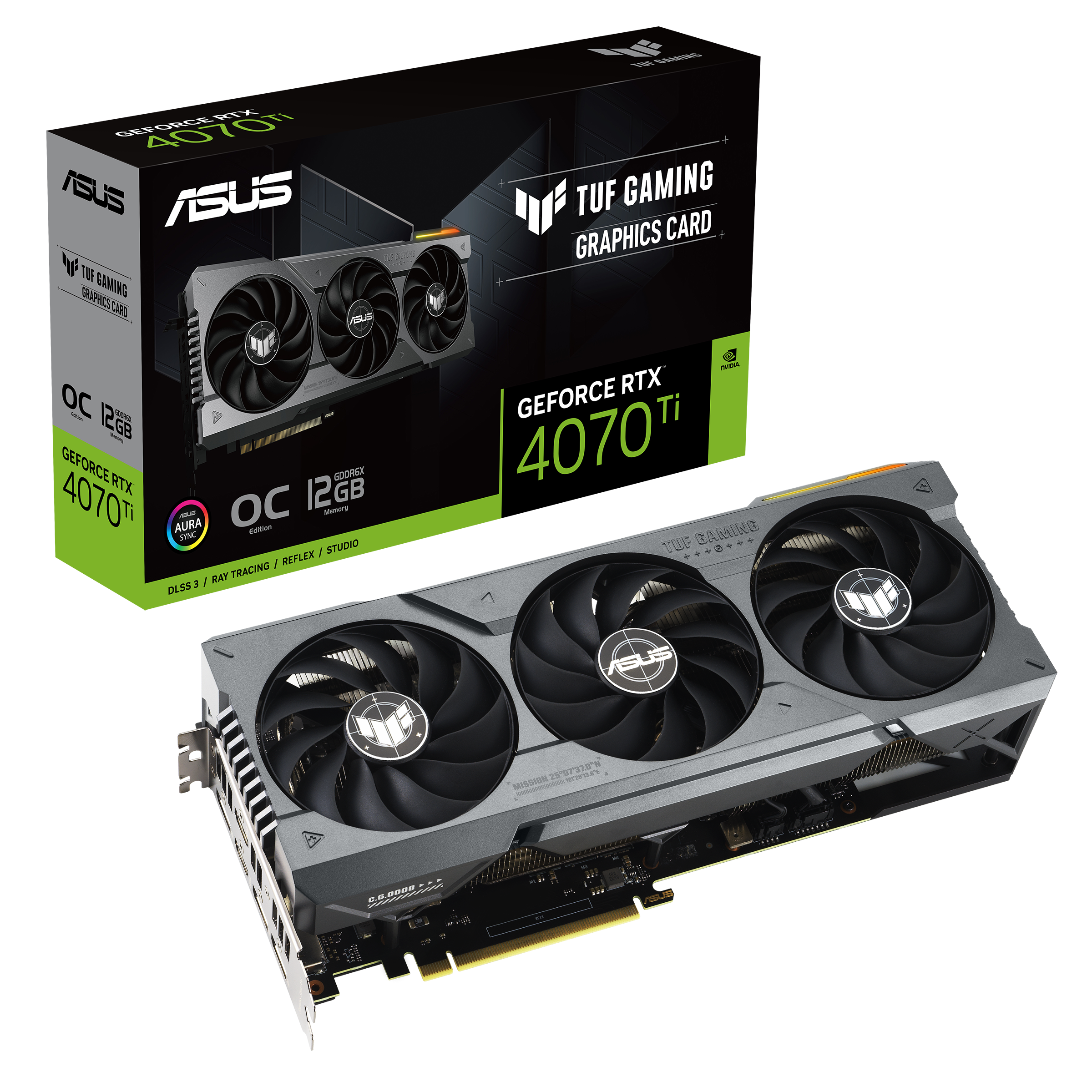 ASUS TUF Gaming GeForce RTX™ 4070 Ti 12GB GDDR6X OC Edition