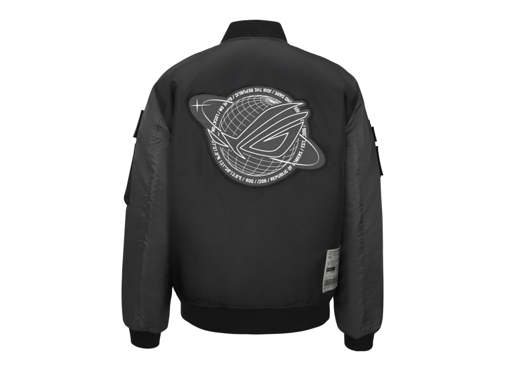 ROG Cosmic Bomber Jacket _back view