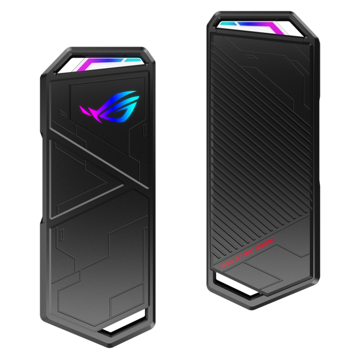 ROG STRIX ARION rear view, front view