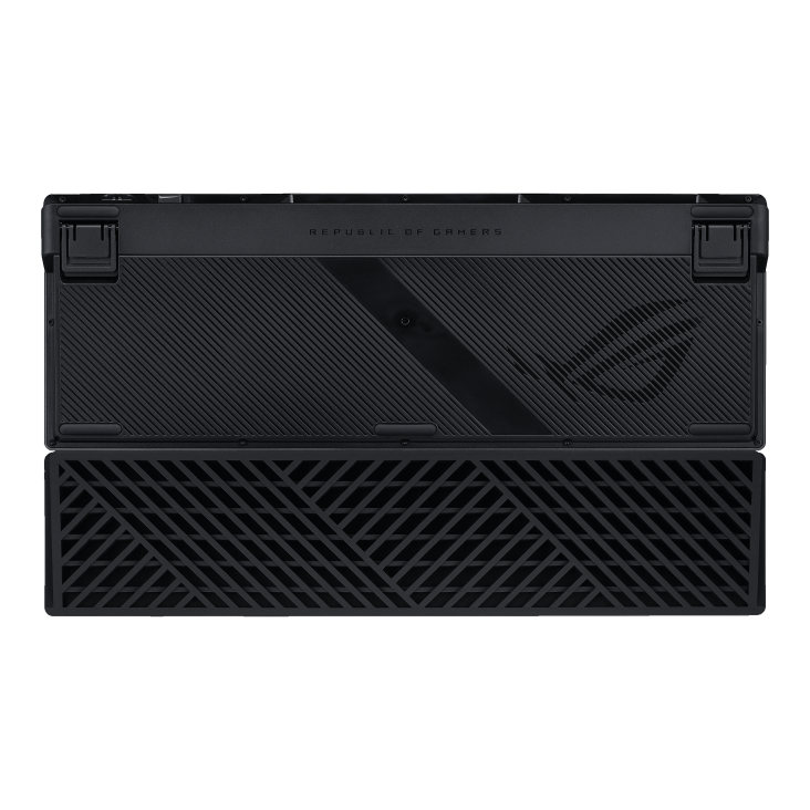 Black ROG Azoth 96 HE back view