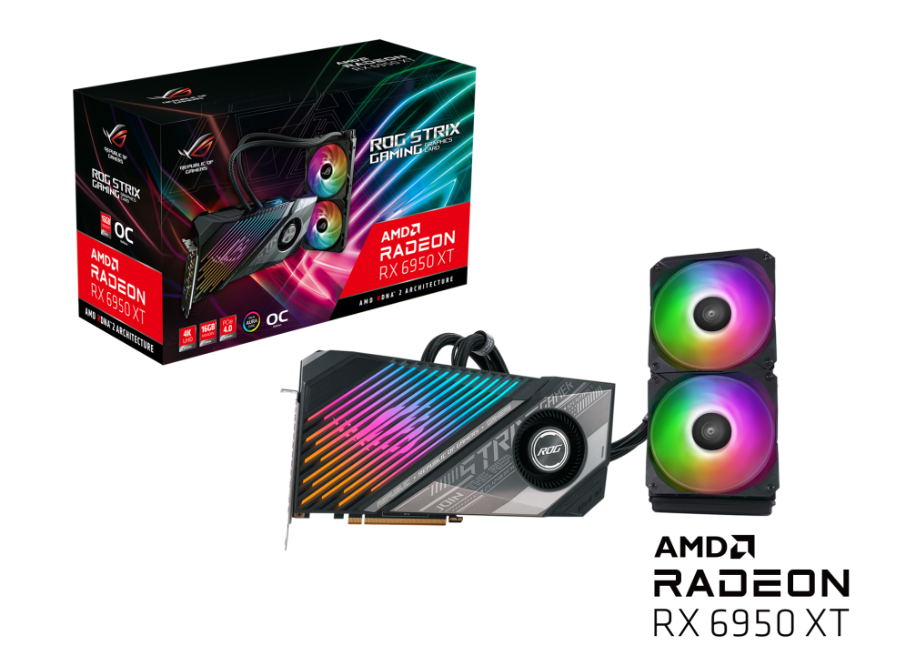 ROG Strix LC Radeon™ RX 6950 XT OC Edition 16GB GDDR6