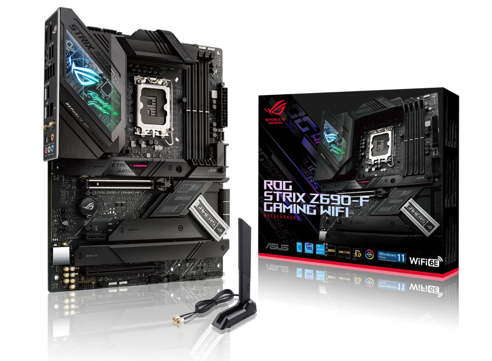 マザーボード ASUS ROG STRIX Z690-F GAMING WIFI - PCパーツ