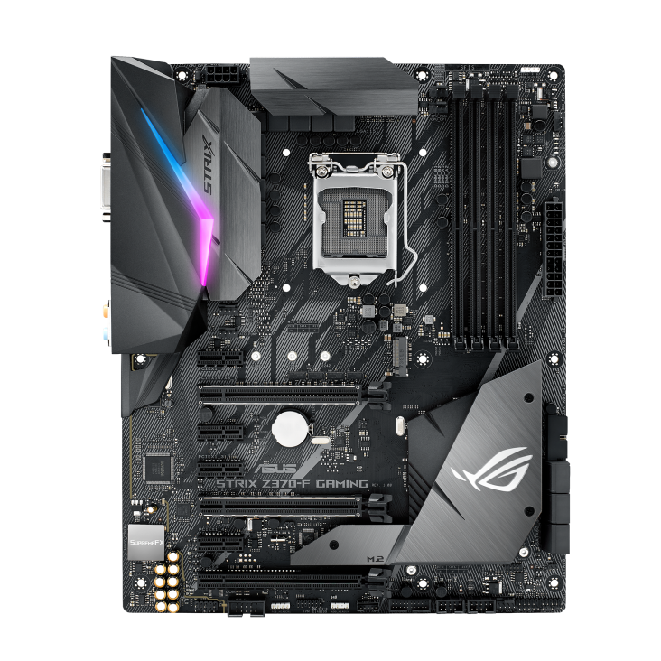 ROG STRIX Z370-F GAMING front view