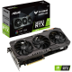 TUF Gaming GeForce RTX™ 3070 V2 OC Edition Packaging and graphics card with NVIDIA logo