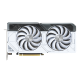 ASUS DUAL GeForce RTX 4070 White edition graphics card front view