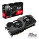 Dual AMD Radeon™ RX 6750 XT packaging and graphics card with AMD logo