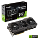 TUF Gaming RTX 3060 Ti OC Edition 8G GDDR6X graphics card packaging with NVIDIA logo