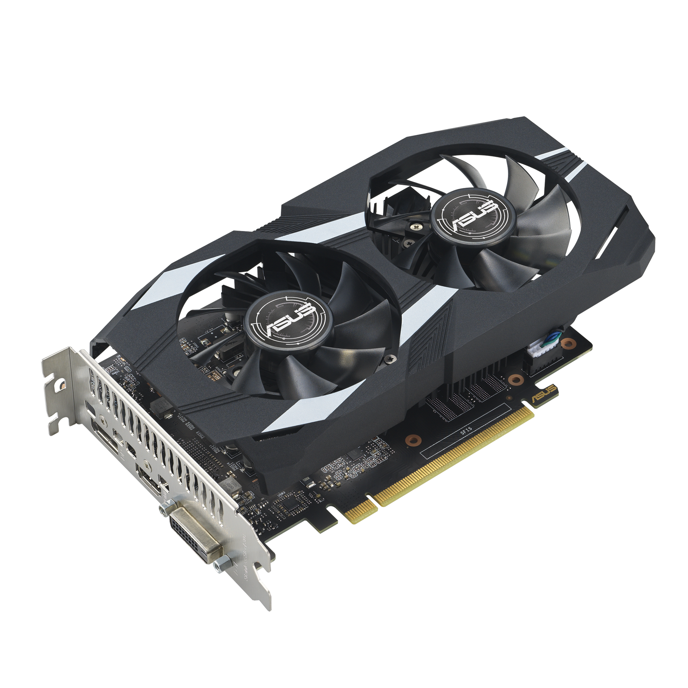 ASUS Dual GeForce® GTX 1650 OC Edition 4GB GDDR6 EVO | Graphics