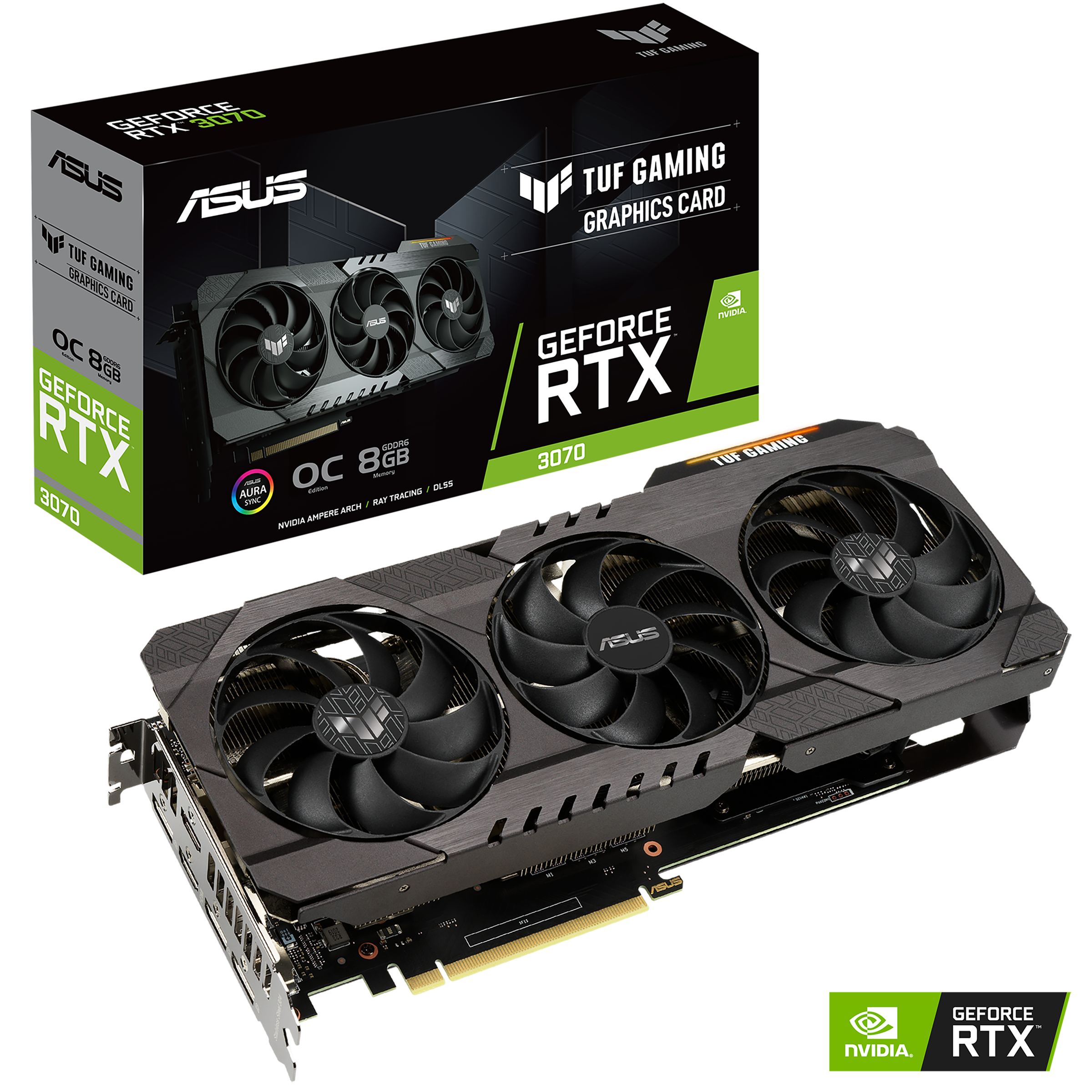 ASUS TUF Gaming GeForce RTX 3070 OC Edition 12GB GDDR6 | Graphics Card | ASUS Global