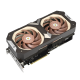 RTX3080-O10G-NOCTUA graphics card, front angled view