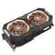 ASUS NOCTUA GeForce RTX 4080 SUPER graphics card, front angled view