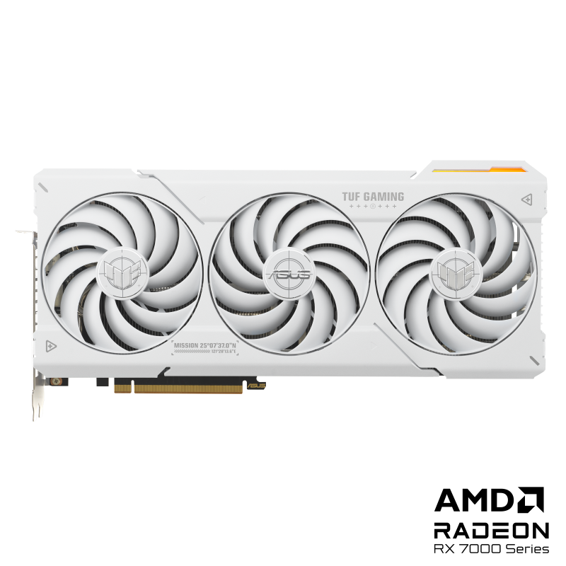 ASUS TUF Gaming Radeon RX 7800 XT White OC Edition 16GB GDDR6 ...