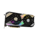 ASUS KO GeForce RTX™ 3070 8GB GDDR6 graphics card, angled bottom up view