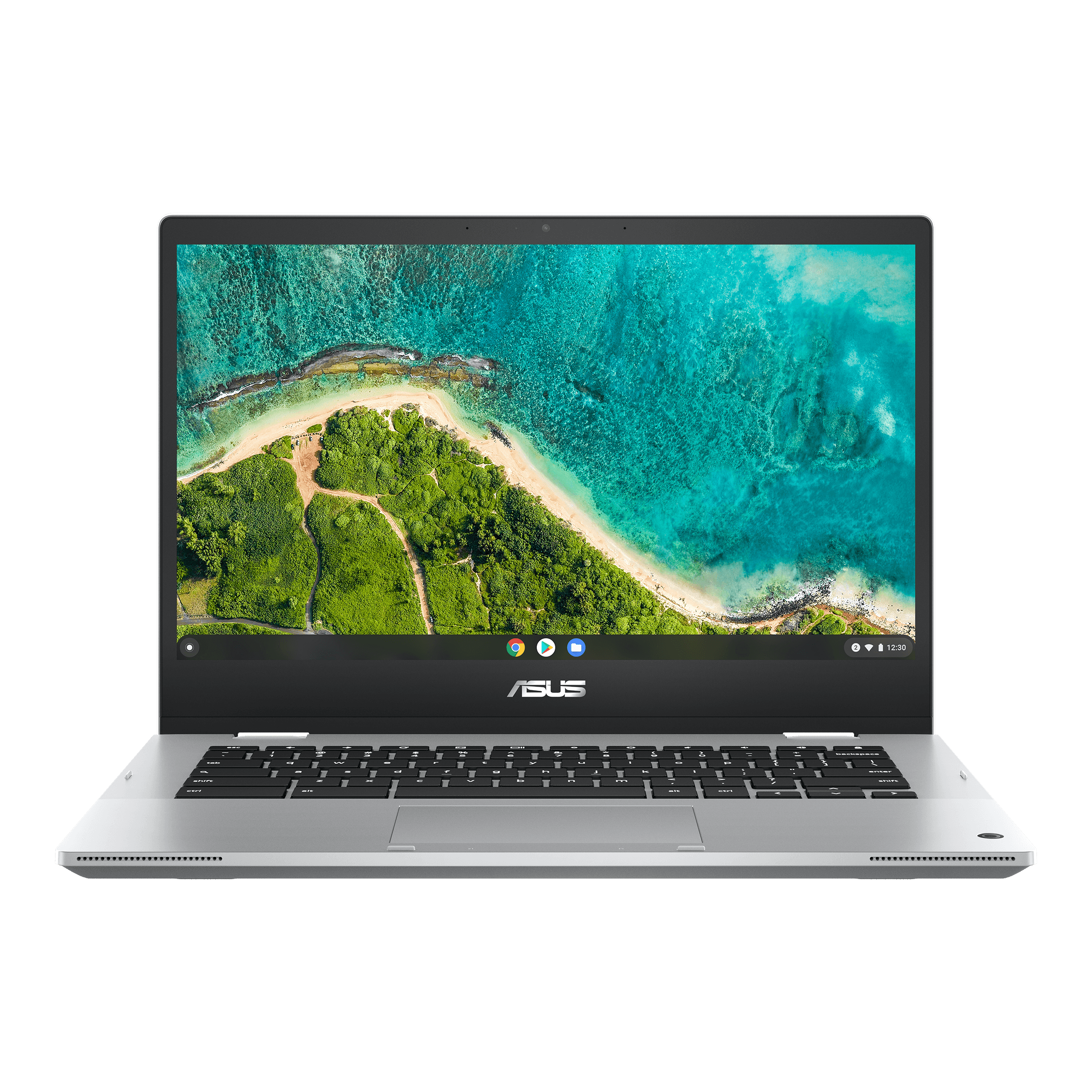 Chromebook asus cm1400fxa ec0014 14 ecran tactile amd 3015ce 8 go ram 64 go  emmc argent transparent ASUS