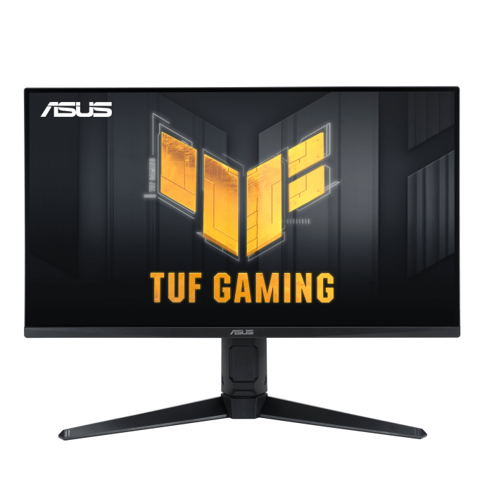 ASUS TUF Gaming VG28UQL1A HDMI 2.1 Gaming Monitor — 28” 4K UHD (3840 x 2160), Fast IPS, 144 Hz, 1 ms GTG, NVIDIA G-Sync compatible, AMD FreeSync™ Premium, DSC, ELMB Sync, Variable Overdrive, DisplayHDR™ 400, DCI-P3 90% komponentko