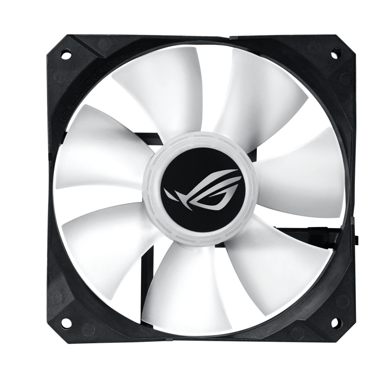 ROG STRIX LC 120 RGB fan front view