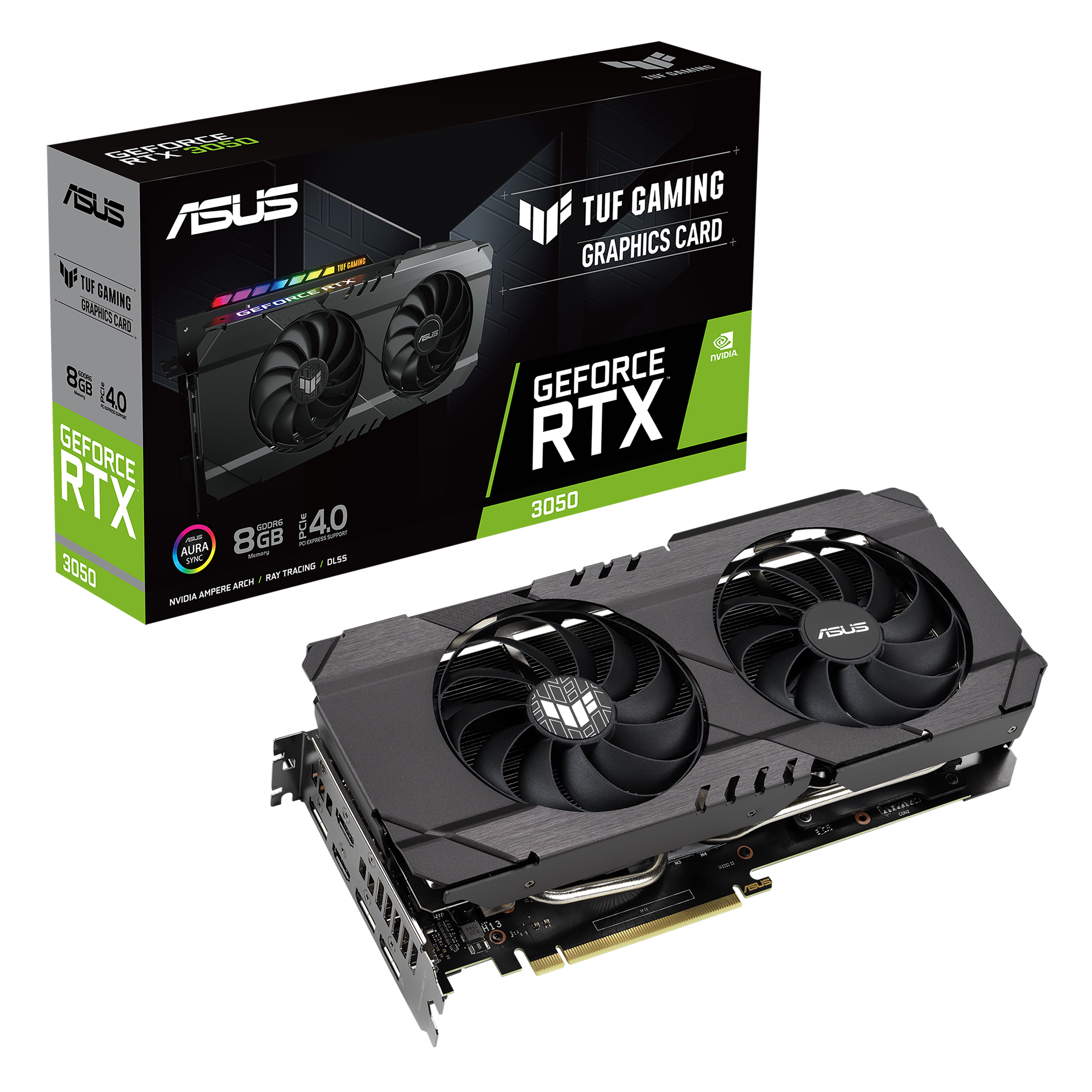 ASUS TUF Gaming GeForce RTX™ 3050 8GB GDDR6 | Graphics Card | ASUS