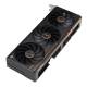 ASUS ProArt GeForce RTX™ 5070 Ti, top down view highlighting the axial-tech fans