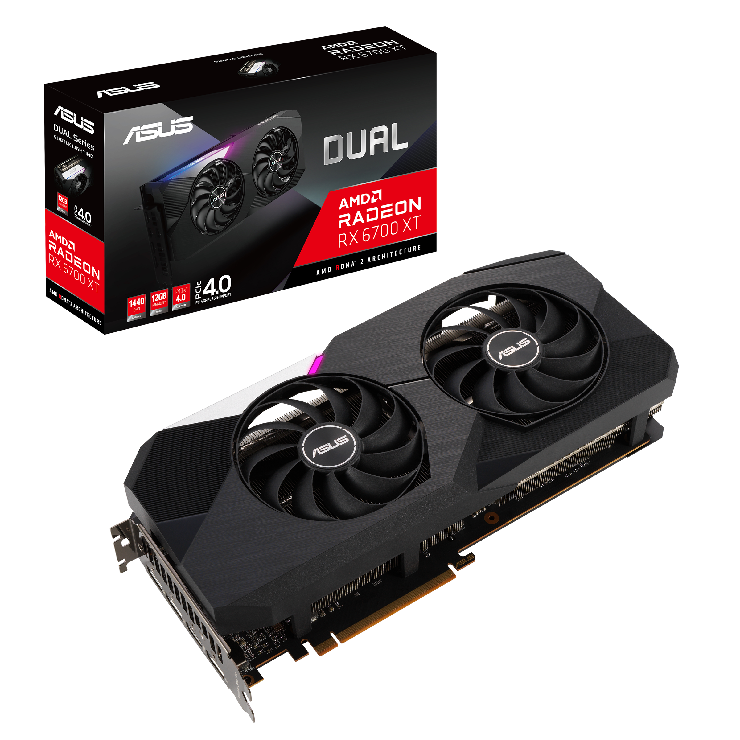 グラボ 白 AMD Radeon RX 6700XT 12GB GDDR6 - PCパーツ