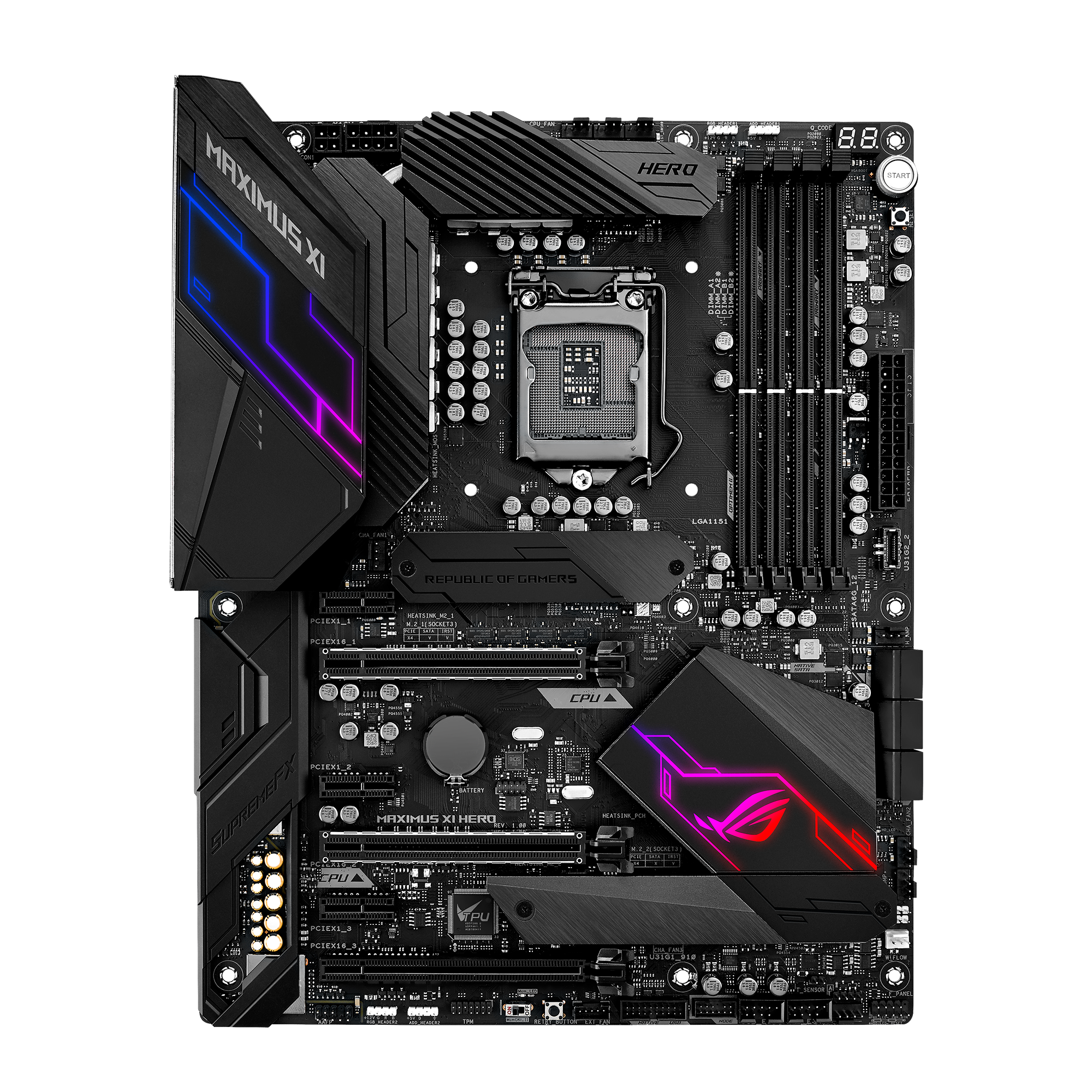 ROG MAXIMUS XI HERO | Motherboards | ROG Global