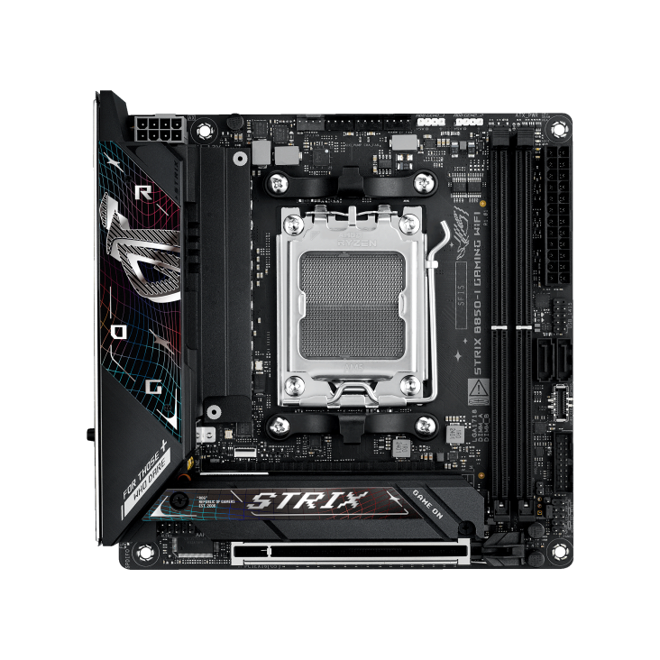 ROG STRIX B850-I GAMING WIFI front view