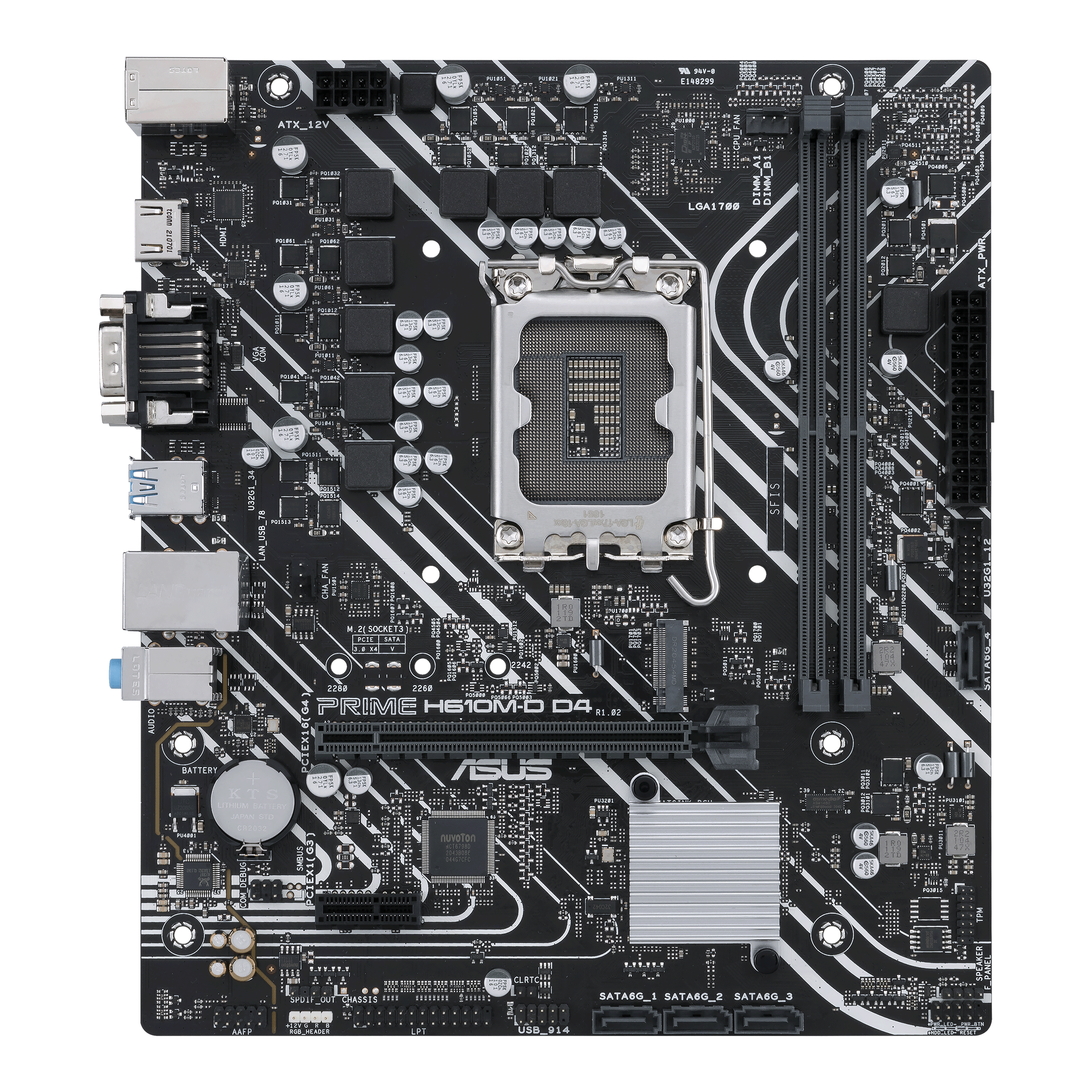 MSI PRO H610M-E carte mère Intel H610 LGA 1700 micro ATX - MSI