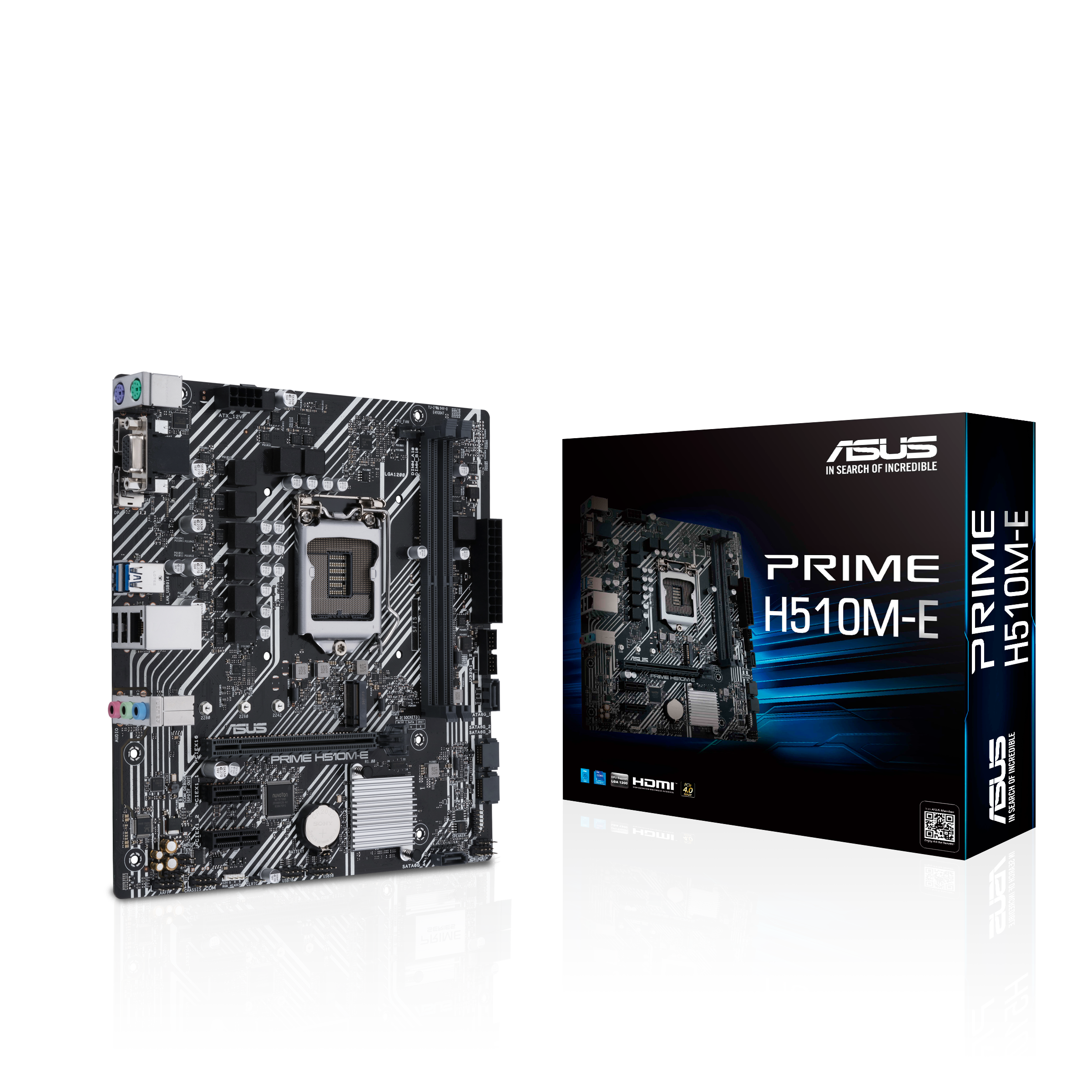 Placa Mãe Asus PRIME H510M-A R2.01200 LGA 1200 Intel H470 - Asus