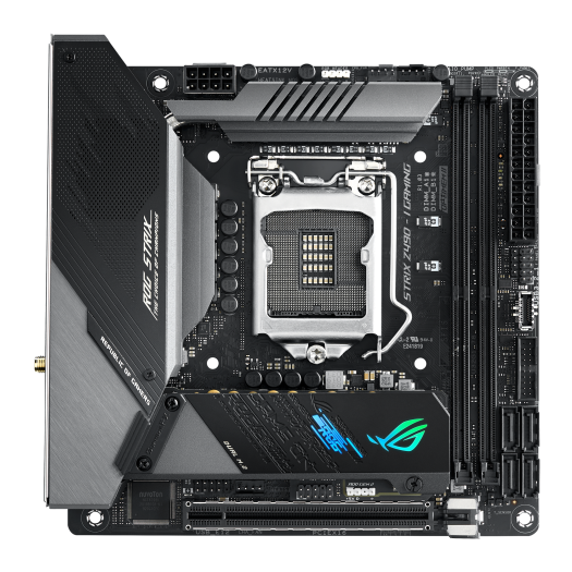 ASUS INTEL Z490 搭載 LGA1200 対応 マザーボード ROG STRIX Z490-I