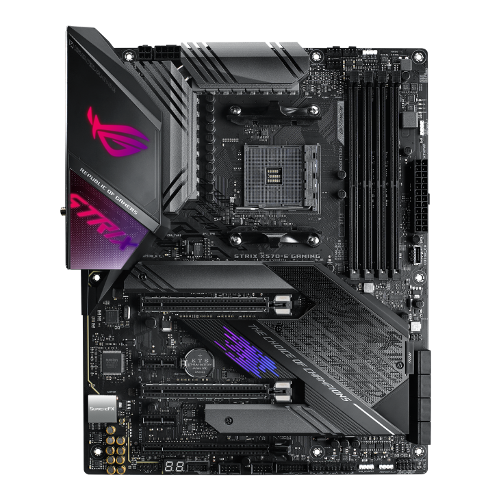 ROG Strix X570-E Gaming front view