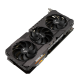 TUF Gaming GeForce RTX 3070 V2 graphics card, front angled view, showcasing the fan