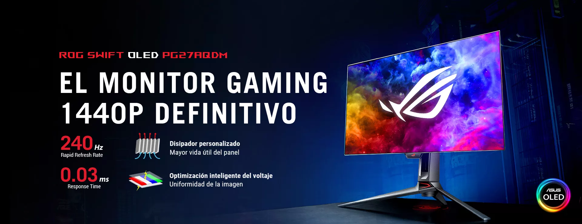 Reembolso de hasta 465€ al comprar productos Asus Gaming - Asus By MacMan