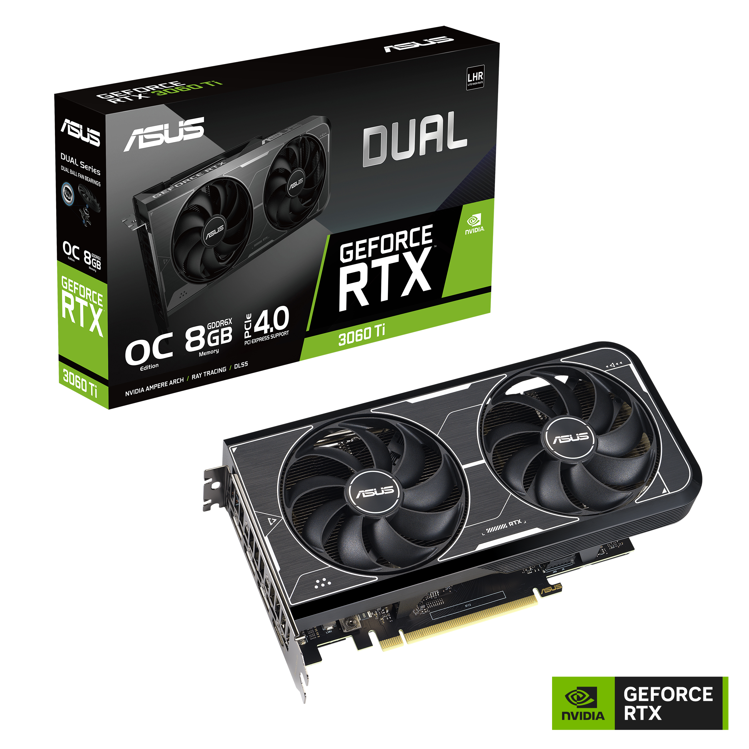 ASUS Dual GeForce RTX 3060 Ti OC Edition 8GB GDDR6X | Graphics Card| ASUS UK