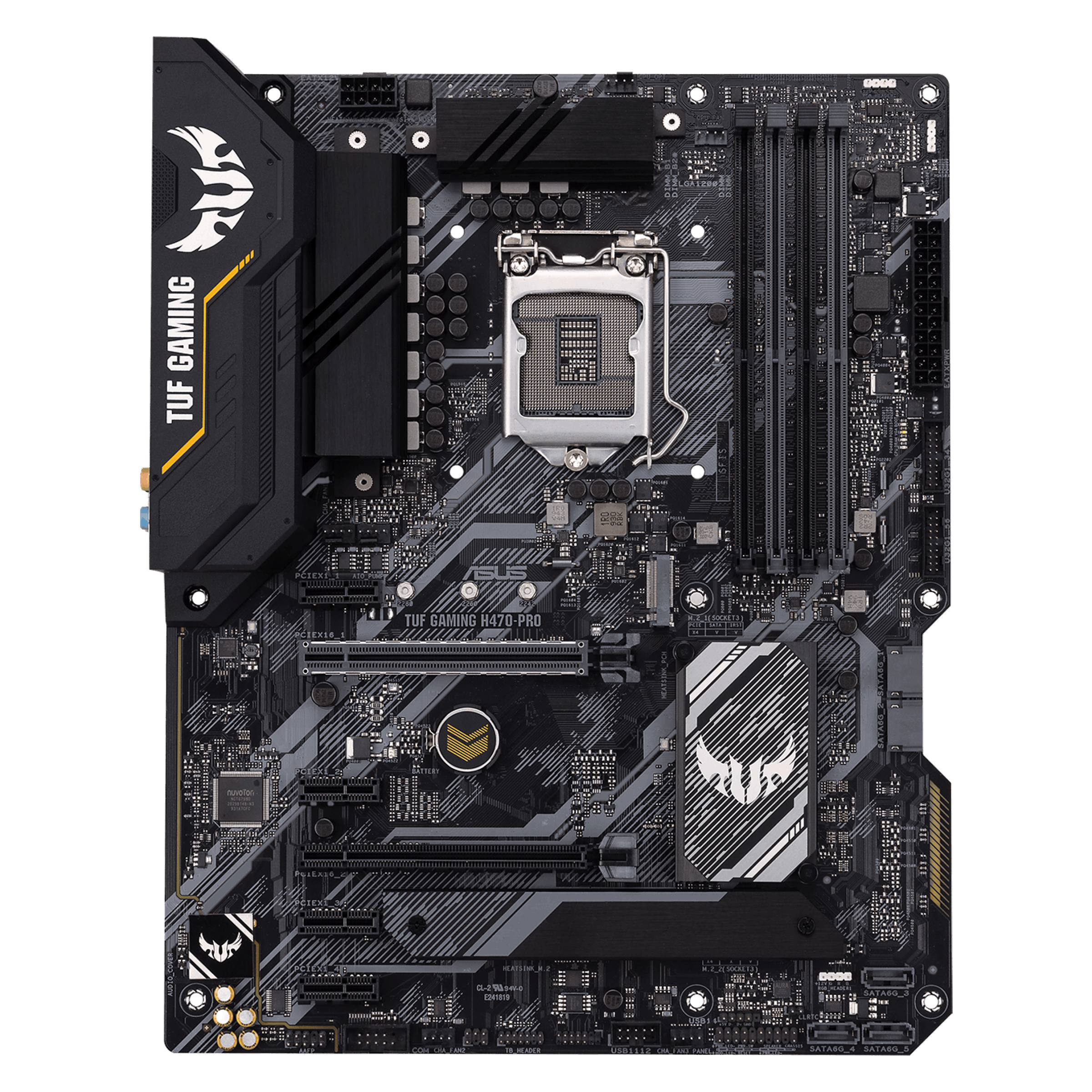 ASUS TUF H370-PRO GAMING マザーボード LGA1151 - PCパーツ