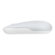 ASUS Marshmallow Mouse MD100 Lite in Grey color shows in side view.