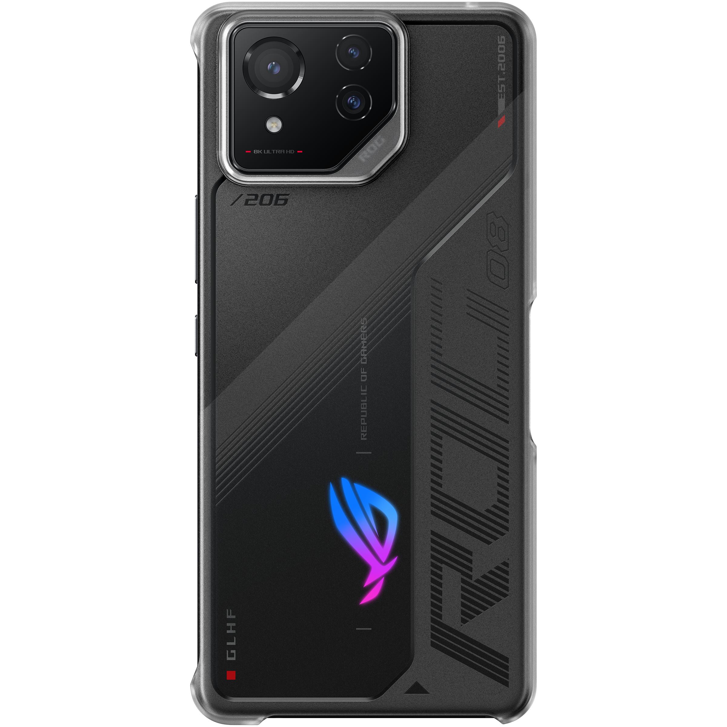  Foluu Slim Fit Case for Asus ROG Phone 8/8 Pro - Translucent  Matte Hard PC Back & Soft TPU Bumper, Shockproof Protective Case for Asus ROG  Phone 8/8 Pro 2024 (Black) 