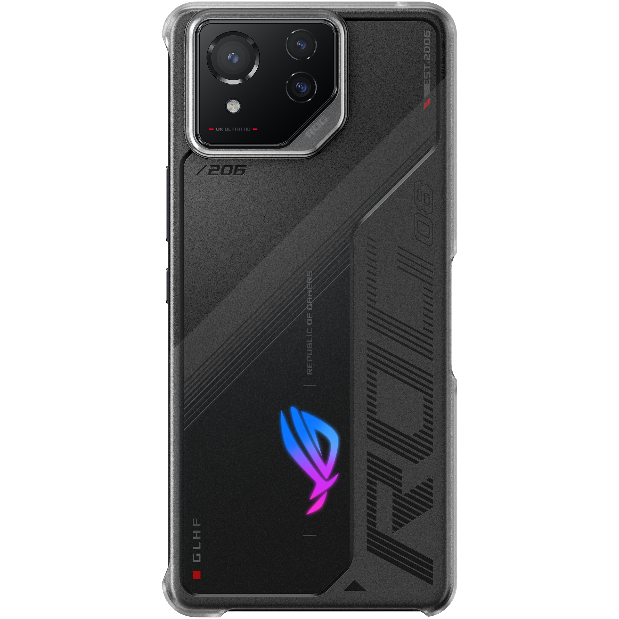  Foluu Slim Fit Case for Asus ROG Phone 8/8 Pro - Translucent  Matte Hard PC Back & Soft TPU Bumper, Shockproof Protective Case for Asus  ROG Phone 8/8 Pro 2024 (Black) 