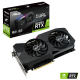 Dual GeForce RTX™ 3060 Ti V2 packaging and graphics card with NVIDIA logo
