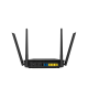 RT-AX1800U rear view, showing I/O ports