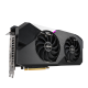 Dual AMD Radeon™ RX 6750 XT graphics card, hero shot from the front