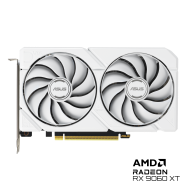 ASUS Dual Radeon™ RX 9060 XT 16GB GDDR6 White Edition