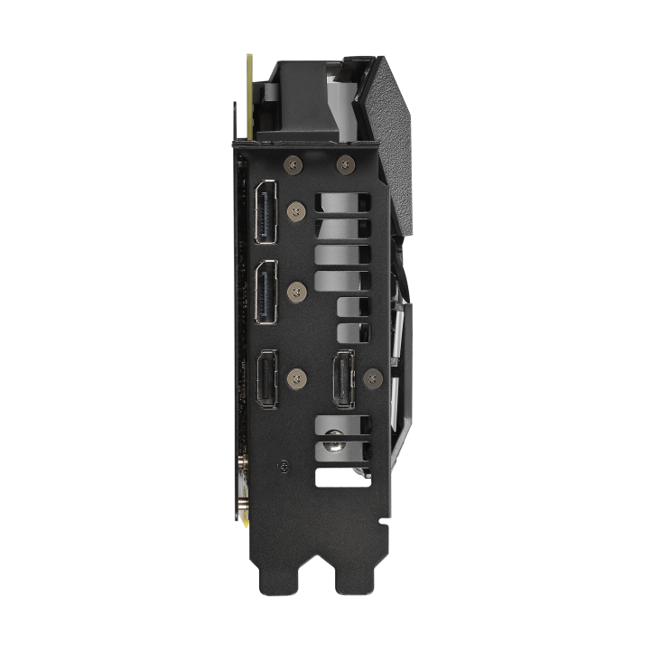 ROG-STRIX-RTX2060-O6G-EVO-V2-GAMING graphics card, showing I/O ports