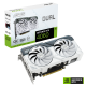 ASUS Dual GeForce RTX 4060 White OC Edition packaging and graphics card with NVidia logo