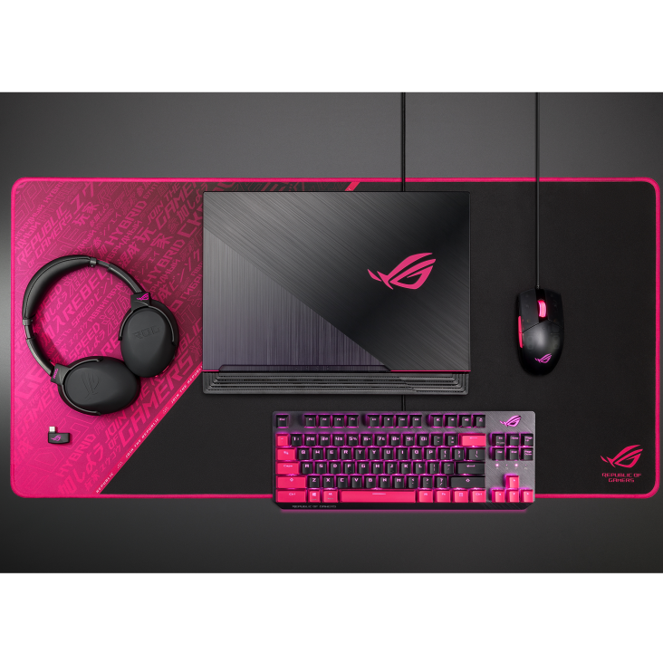 Rog Strix Impact Ii Electro Punk Ambidextrous Gaming Mice Mouse Pads Rog Republic Of Gamers Rog Global