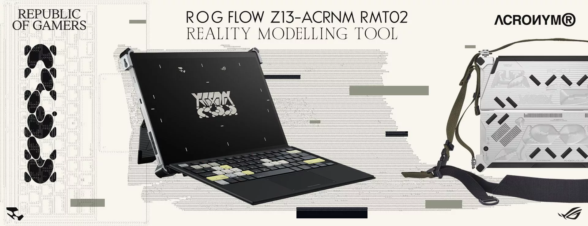 ROG Flow Z13 - ACRNM RMT02 Reality Modelling Tool