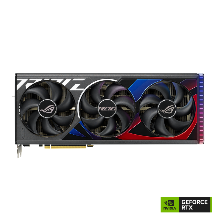 Front-side-of-the-ROG-Strix-GeForce-RTX-4080-SUPER-graphics-card-with-NVIDIA-logo